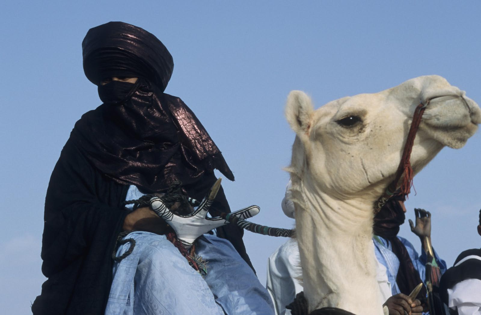 touareg en tenue traditionelle