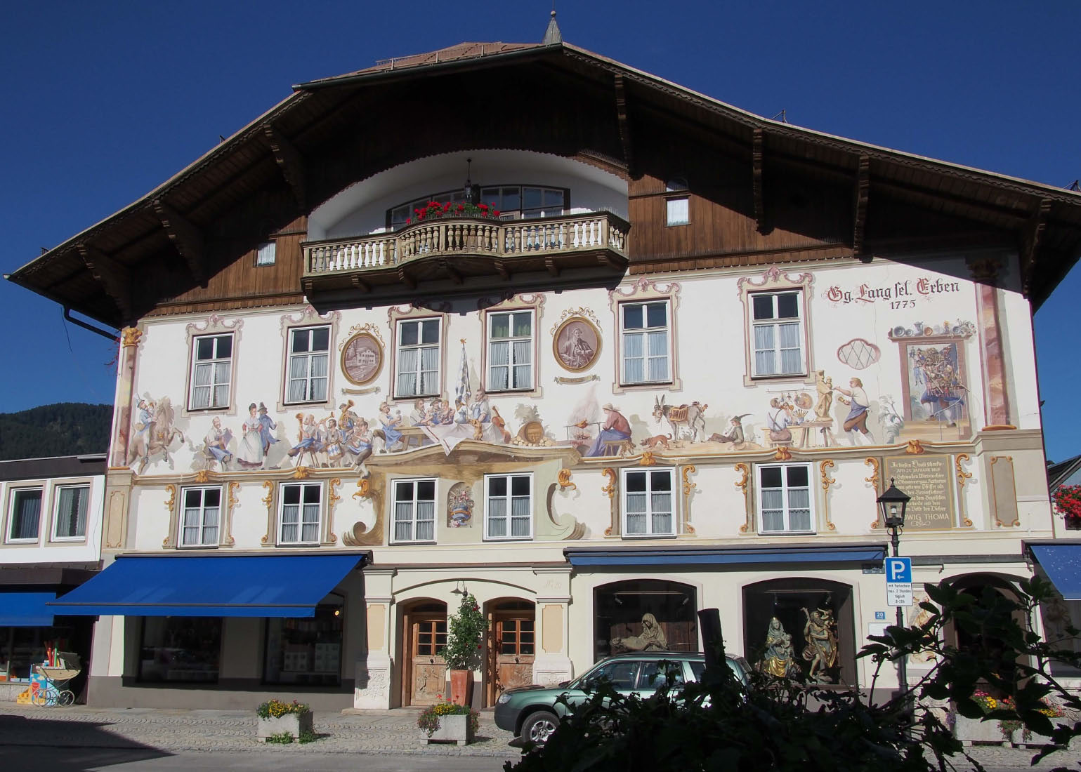 architecture et décoration allemande (Bavière)