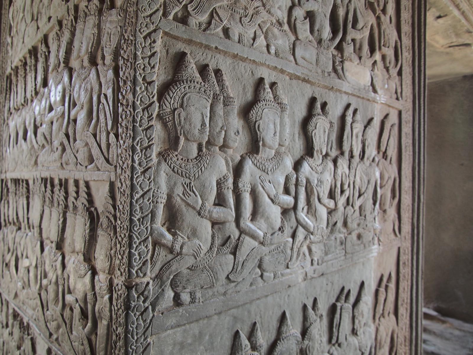 bas relief de Angkor bas relief de Angkor