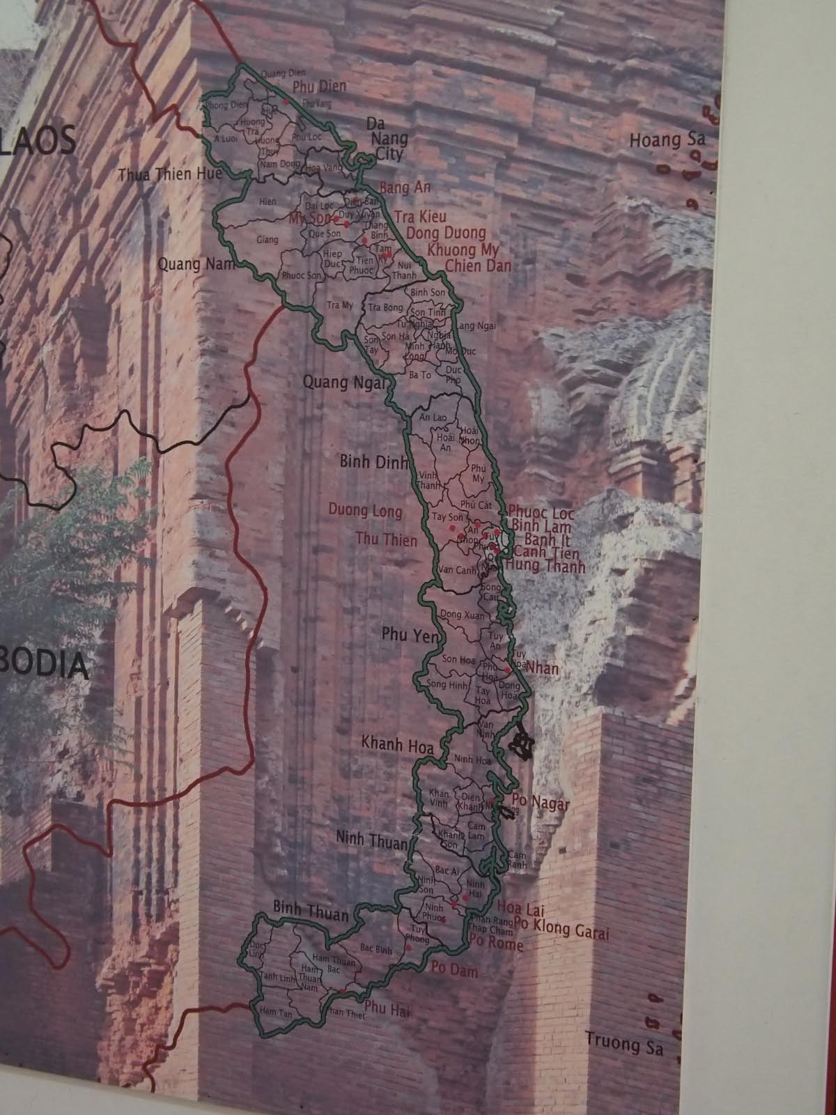 etendue du royaume Cham a son apogée etendue du royaume Cham a son apogée